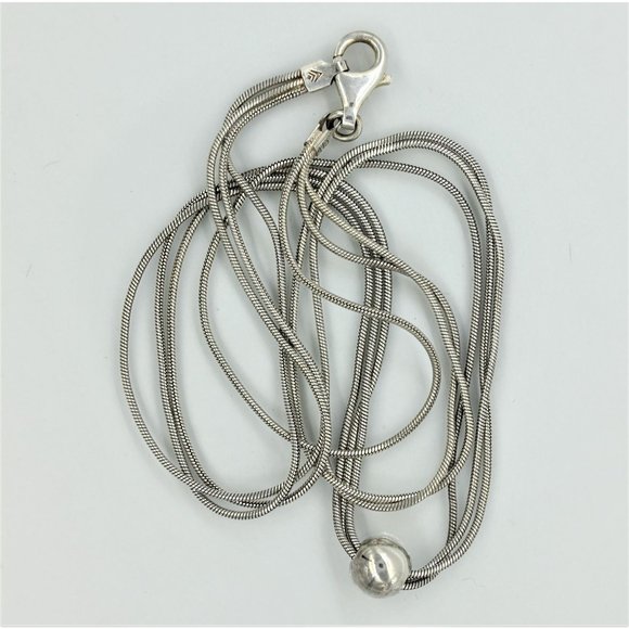 Silpada Jewelry - 925 STERLING SILPADA Thoreau 3 strand necklace VINTAGE w/patina 16"